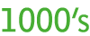 1000s