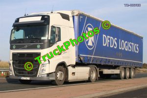 TR-00788 Volvo FH Reg:- VS11VLT Op:- DFDS Logistics
